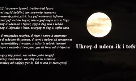 Ccbaḥa n usefru |  Amedya : «Ukreɣ-d udem-ik i tefsut» n Nayt Ǧiǧi
